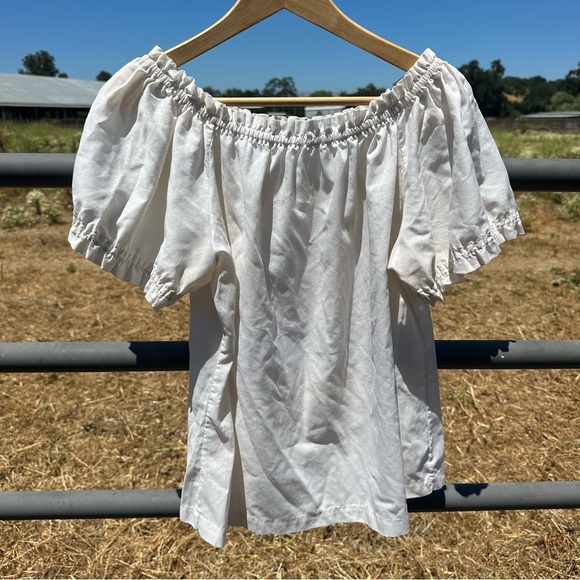 Vintage 70s cotton top - Picture 1 of 5